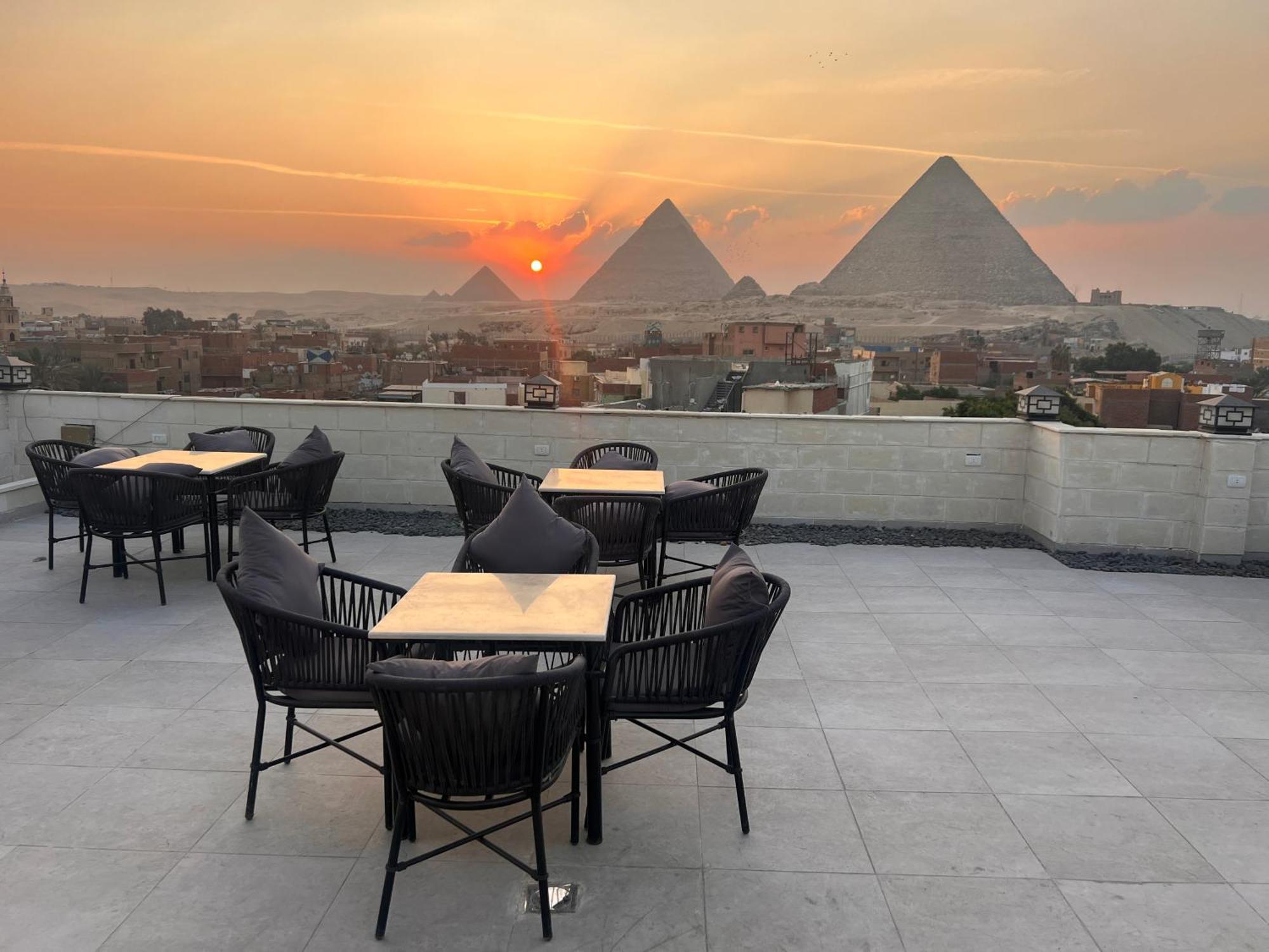 Maro Pyramids Hotel Kafret el-Gabal Exterior photo